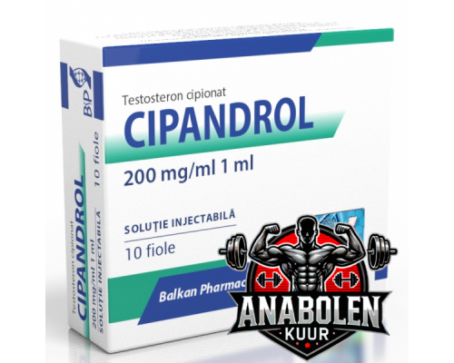 Testosterone Cypionate Cipandrol 200 mg/ml - Balkan Pharmaceuticals