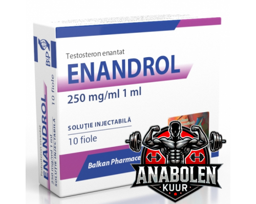 Testosterone Enanthate Enandrol 250 mg/ml - Balkan Pharmaceuticals