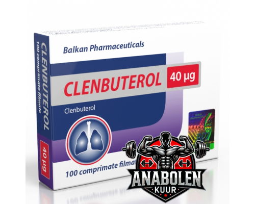 Clenbuterol Balkan 40 mcg
